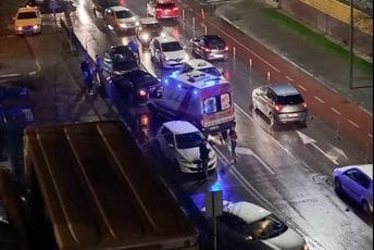 Podgorica: Lančani udes na Zabjelu Podgorica: Lančani udes na Zabjelu