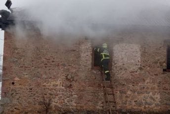 Izgorjela kuća u Rožajama Izgorjela kuća u Rožajama