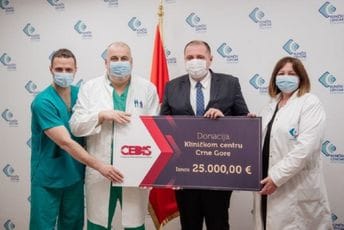 Za adaptaciju Klinike za neurohirurgiju: CEDIS donirao 25.000 eura KCCG Za adaptaciju Klinike za neurohirurgiju: CEDIS donirao 25.000 eura KCCG