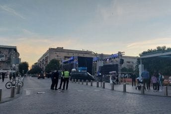 I u centru i Preko Morače: Brojne ulice u središtu Podgorice zatvorene su za saobraćaj I u centru i Preko Morače: Brojne ulice u središtu Podgorice zatvorene su za saobraćaj