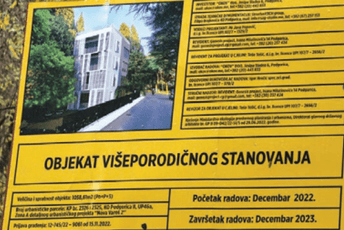 Stevović zaustavio građevinarstvo u Crnoj Gori Stevović zaustavio građevinarstvo u Crnoj Gori