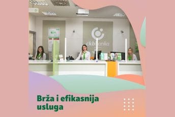 Brža i efikasnija usluga u CKB filijalama Brža i efikasnija usluga u CKB filijalama