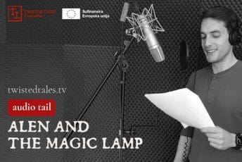 Izvrnuta bajka Miroslava Minića: "Alen i čarobna lampa" snimljena na engleskom i slovačkom jeziku Izvrnuta bajka Miroslava Minića: "Alen i čarobna lampa" snimljena na engleskom i slovačkom jeziku