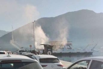 Morsko dobro o dimu na trajektu "Trideseti avgust": Nije se desio nikakav incident Morsko dobro o dimu na trajektu "Trideseti avgust": Nije se desio nikakav incident