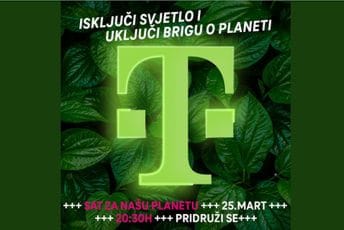 Telekom se i ove godine pridružuje globalnoj akciji „Sat za planetu“ Telekom se i ove godine pridružuje globalnoj akciji „Sat za planetu“