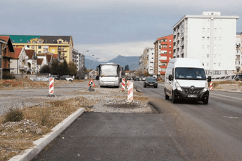 Prioritet izgradnja kružnog toka koji spaja dva bulevara Saobraća se samo jednom trakom