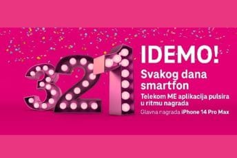 Telekom nagradna igra: Svakog dana pametni telefon, glavna nagrada iPhone 14 Pro Max Telekom nagradna igra: Svakog dana pametni telefon, glavna nagrada iPhone 14 Pro Max
