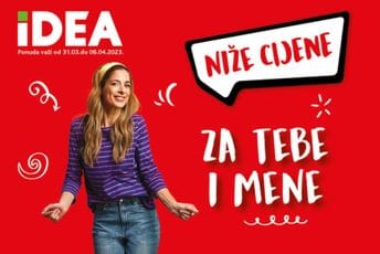 Proljećno osvježenje uz niže cijene u IDEA prodavnicama Proljećno osvježenje uz niže cijene u IDEA prodavnicama