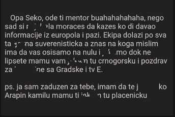 Nove prijetnje M portalu i uvrede za novinarke nezavisnih medija Nove prijetnje M portalu i uvrede za novinarke nezavisnih medija