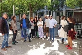 Umjetnici se okupili ispred Vlade: Nemojte da dozvolite da ugušimo kulturu u Crnoj Gori Sa jučerašnjeg skupa