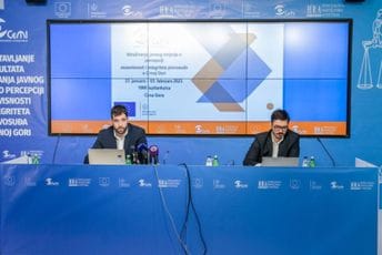 Povjerenje građana u pravosudni sistem u blagom porastu Povjerenje građana u pravosudni sistem u blagom porastu