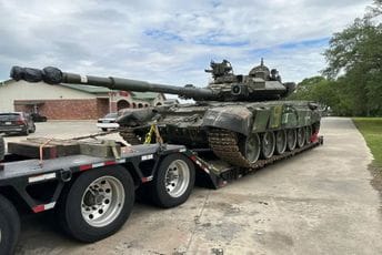 Zarobljeni ruski tenk iz Ukrajine se misteriozno pojavio u Americi Zarobljeni ruski tenk iz Ukrajine se misteriozno pojavio u Americi