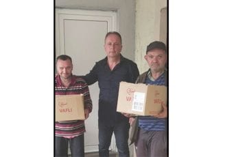 Za 10 porodica paketi sa osnovnim namirnicama; Gegaj: Neka ovo bude podsticaj širenju tolerancije i povjerenja