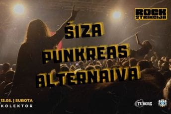 Rockstrikcija: Šiza, Alternaiva i Punkreas 13. maja u Kolektoru Rockstrikcija: Šiza, Alternaiva i Punkreas 13. maja u Kolektoru