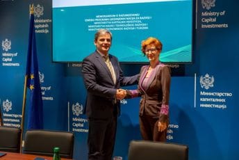 Ministarstvo kapitalnih investicija i UNDP potpisali memorandum o saradnji u cilju sprovođenja Zelene agende Ministarstvo kapitalnih investicija i UNDP potpisali memorandum o saradnji u cilju sprovođenja Zelene agende