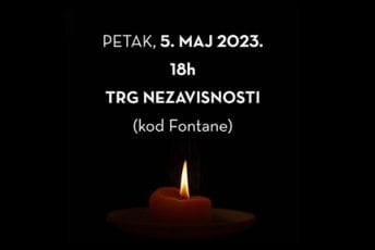 Odavanje počasti žrtvama tragedije u Beogradu danas na Trgu nezavisnosti u Podgorici Odavanje počasti žrtvama tragedije u Beogradu danas na Trgu nezavisnosti u Podgorici