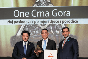 Još jedna liderska pozicija za kompaniju One – Najbolji poslodavac po mjeri djece i porodice u Crnoj Gori Još jedna liderska pozicija za kompaniju One – Najbolji poslodavac po mjeri djece i porodice u Crnoj Gori