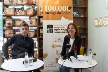 U Podgoricu stižu Rudan, Bazdulj, Matić, Vojnović: Sajam knjiga otvara Jelena Borovinić-Bojović U Podgoricu stižu Rudan, Bazdulj, Matić, Vojnović: Sajam knjiga otvara Jelena Borovinić-Bojović