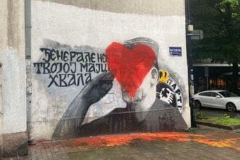 Srce preko Ratka Mladića