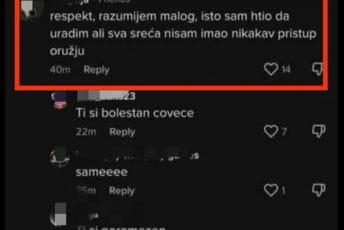 Žabljak: Maloljetnik procesuiran zbog objave kojom je podržao masakr u Beogradu Žabljak: Maloljetnik procesuiran zbog objave kojom je podržao masakr u Beogradu