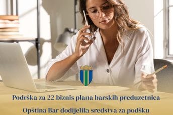 Bar: Opština sedmi put podržala barske preduzetnice Bar: Opština sedmi put podržala barske preduzetnice