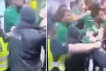 Haos u Ohridu: Opšta tuča rukometaša, policajac Taleskog udario pendrekom u glavu (VIDEO) Haos u Ohridu: Opšta tuča rukometaša, policajac Taleskog udario pendrekom u glavu (VIDEO)