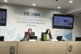 CEDEM: PES bi glasalo 29,1 odsto, DPS 24,1 odsto građana