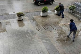 Problem zakupaca hotela "Bijela rada": Najmanja kiša formira "mini jezero"