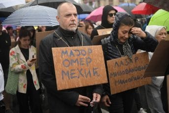 "Major Omer Mehić": Šta znači poruka Nikole Koja sa današnjih protesta u Beogradu