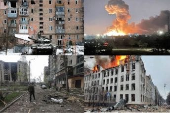 Iz časa u čas: Moskva napadnuta dronovima: Gore zgrade