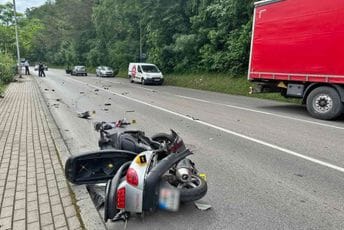 Herceg Novi: Motociklista povrijeđen u saobraćajnoj nezgodi