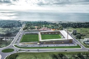 Do Velike plaže: Ulcinj dobija fudbalski stadion, pobjednik konkursa tim arhitekata iz Srbije Do Velike plaže: Ulcinj dobija fudbalski stadion, pobjednik konkursa tim arhitekata iz Srbije