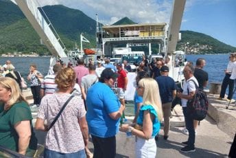Traže rješenje: Radnici Instituta "Dr Simo Milošević" blokirali prilaz trajektu