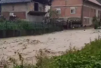 Srbija: Zbog kiše i poplava vanredna situacija u 35 opština i gradova Ilustracija