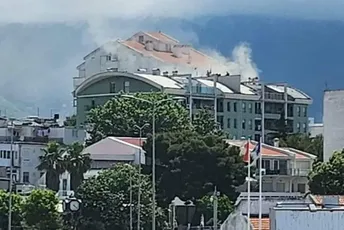 Požar u zgradi u centru Bara Požar u zgradi u centru Bara