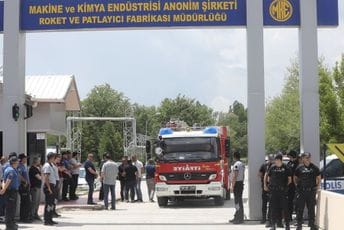 Ankara: U eksploziji u fabrici eksploziva poginulo pet osoba Ankara: U eksploziji u fabrici eksploziva poginulo pet osoba