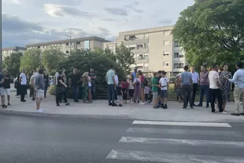 Protest stanara protiv gradnje hotela u Podgorici: Tvrde da je "Šaju" ilegalno dozvoljeno da pomjera urbanističke linije