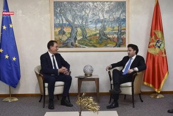 Abazović sa Milerovim: Ne postoji alternativa, članstvo u EU je naš jedini cilj Abazović sa Milerovim: Ne postoji alternativa, članstvo u EU je naš jedini cilj