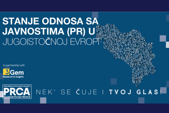 Ocjena stanja PR-a u regionu: Mreža za jugoistočnu Evropu svjetskog udruženja za PR i komunikacije (PRCA) pokreće istraživanje Ocjena stanja PR-a u regionu: Mreža za jugoistočnu Evropu svjetskog udruženja za PR i komunikacije (PRCA) pokreće istraživanje