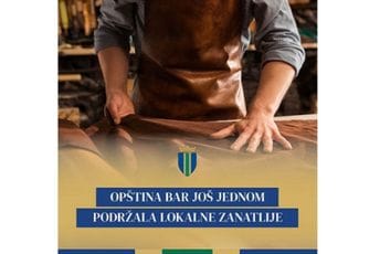 Opština Bar: Dodijeljena bespovratna sredstva podrške za četvoro barskih zanatlija Opština Bar: Dodijeljena bespovratna sredstva podrške za četvoro barskih zanatlija
