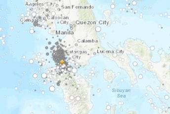 Jak zemljotres pogodio Filipine Jak zemljotres pogodio Filipine