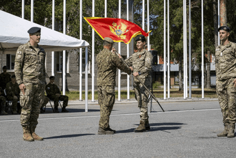 Artiljerijska jedinica VCG preuzela dužnost u bazi "Adaži" u Litvaniji