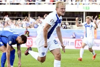 Slavlje Finaca: Prvi poraz Slovenije u kvalifikacijama Slavlje Finaca: Prvi poraz Slovenije u kvalifikacijama