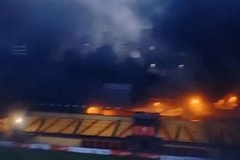 Dim prekrio centar Moskve: Požar u blizini Kremlja Dim prekrio centar Moskve: Požar u blizini Kremlja