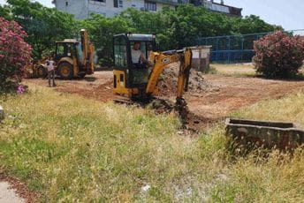Podgorica: Počeli radovi na izgradnji dječjeg igrališta na Starom aerodromu