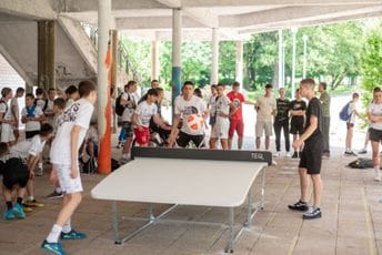 Pljevlja: Postavljena dva tekbol stola Pljevlja: Postavljena dva tekbol stola