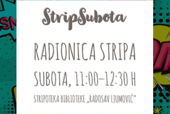 U subotu radionica stripa i ilustracija u biblioteci "Radosav Ljumović"
