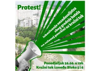 Blokiraće kružni tok: Danas protest grupe stanara Bloka 5 i 6