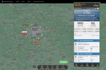 Ne žele da čekaju sukob: Veliki broj privatnih aviona leti iz Moskve Ne žele da čekaju sukob: Veliki broj privatnih aviona leti iz Moskve