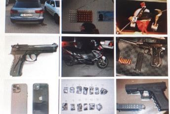 Pretresi na primorju: Oduzeto oružje, municija, droga.... Pretresi na primorju: Oduzeto oružje, municija, droga....